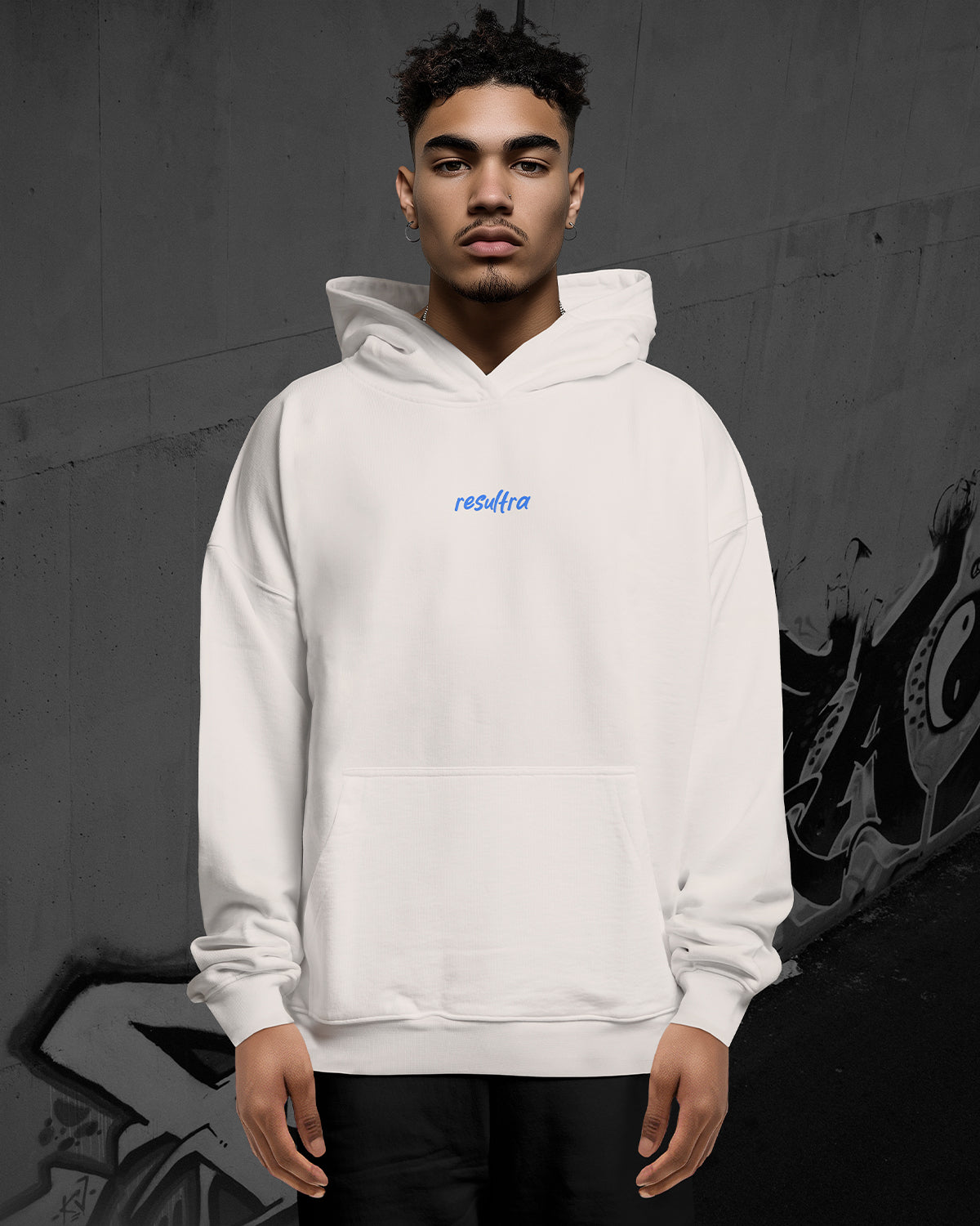 RESULTRA ICH STEH' AUF DREIER - Oversized Hoodie