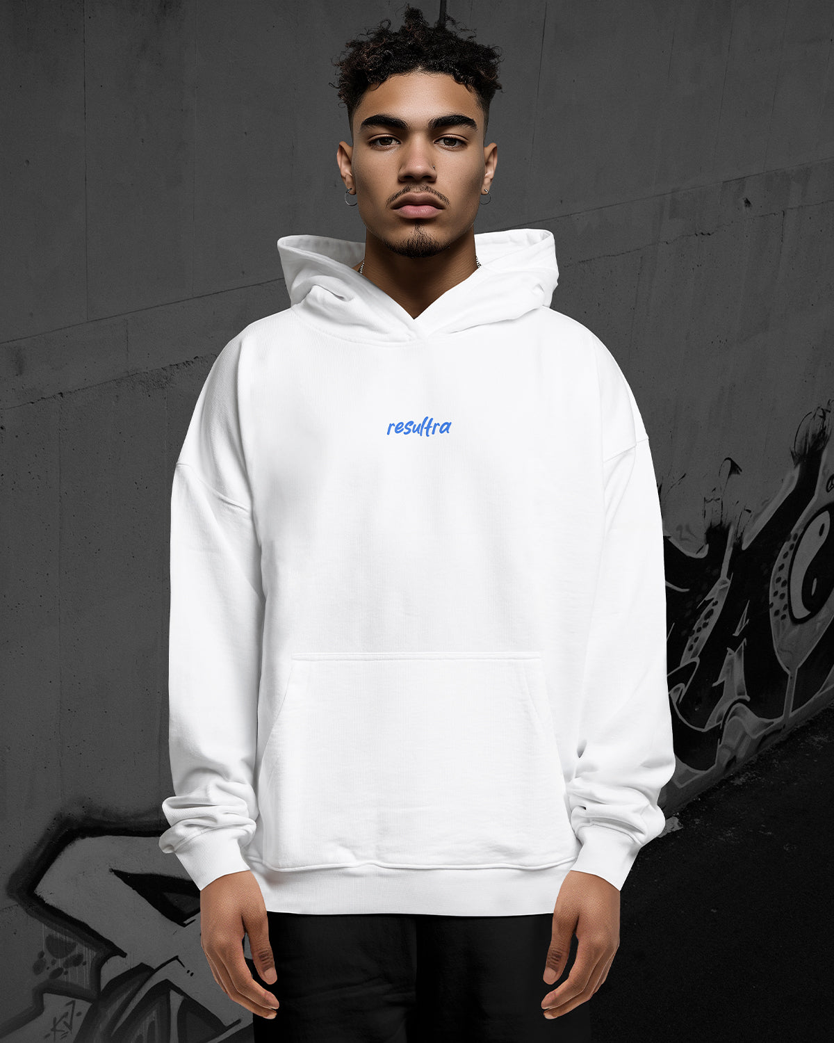 RESULTRA ICH STEH' AUF DREIER - Oversized Hoodie