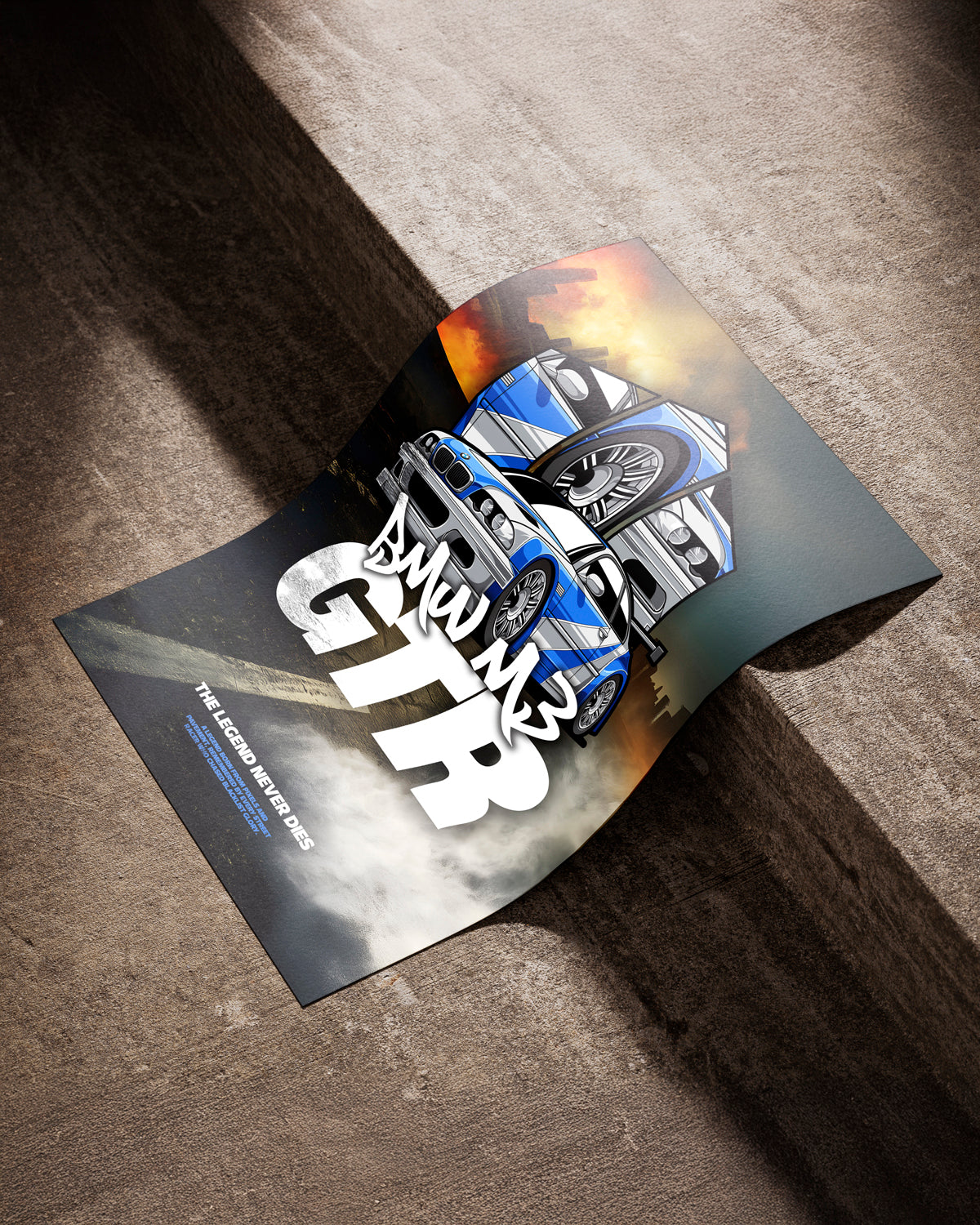 NEED FOR SPEED MOST WANTED BMW M3 GTR - Poster 3:4