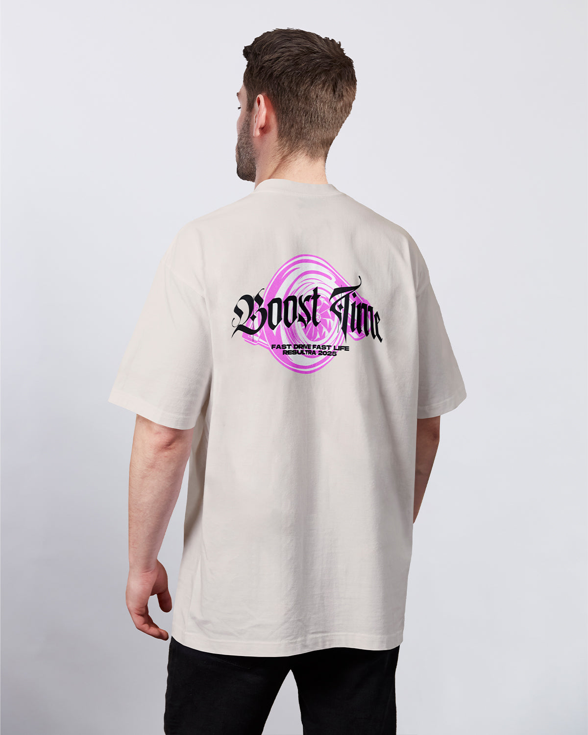BOOST TIME Turbocharger Oversized T-Shirt
