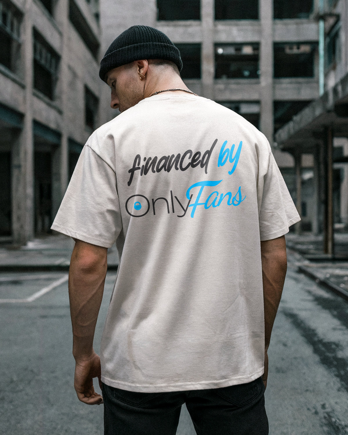 FINANCED BY ONLYFANS - Oversized T-Shirt