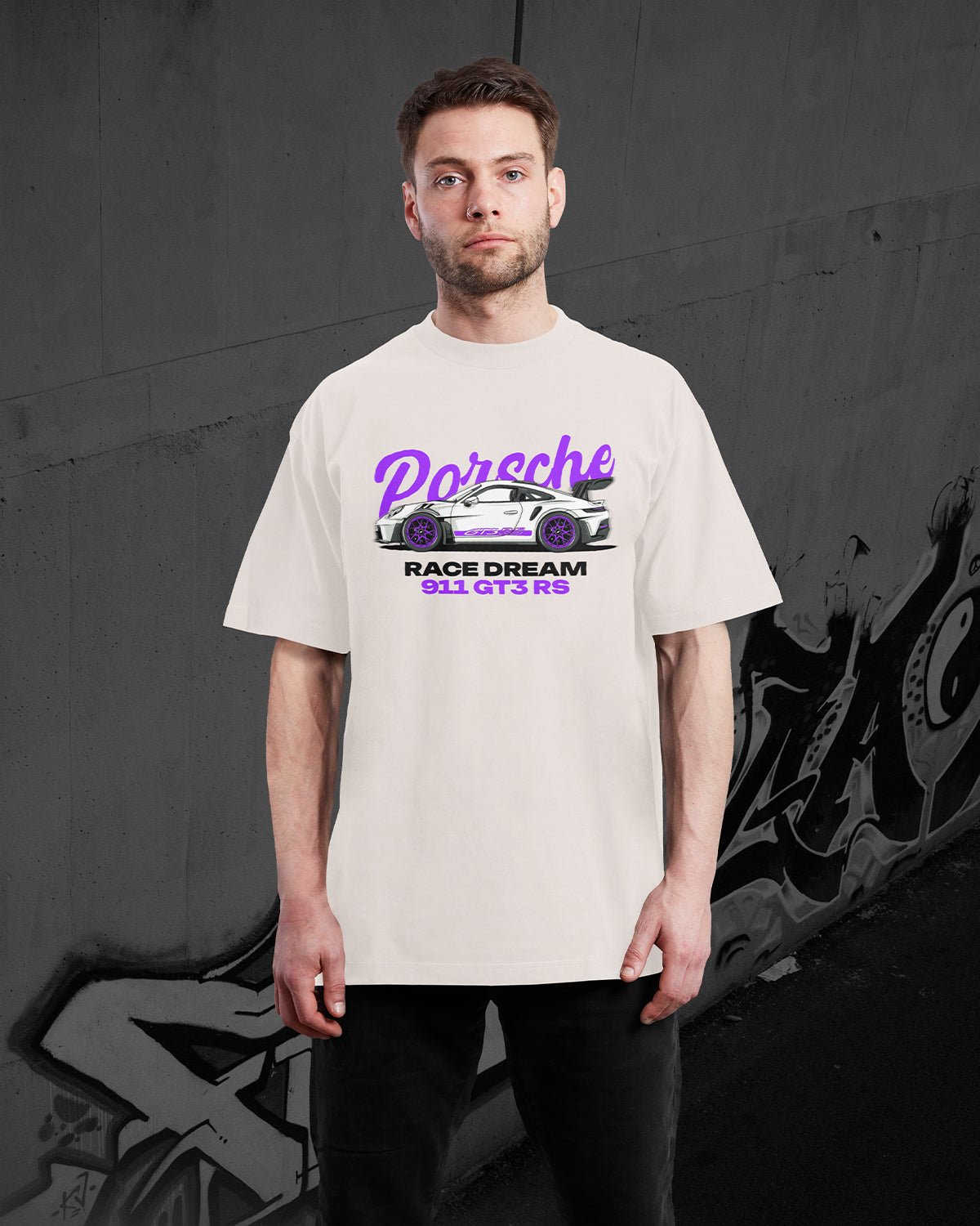PORSCHE 911 GT3 RS - Oversized T-Shirt