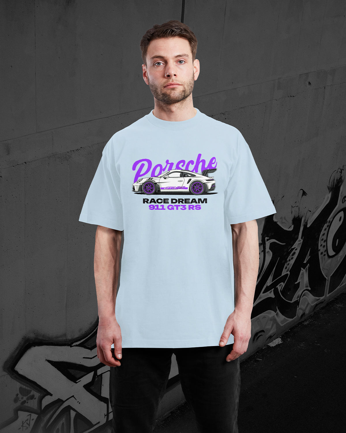 PORSCHE 911 GT3 RS - Oversized T-Shirt