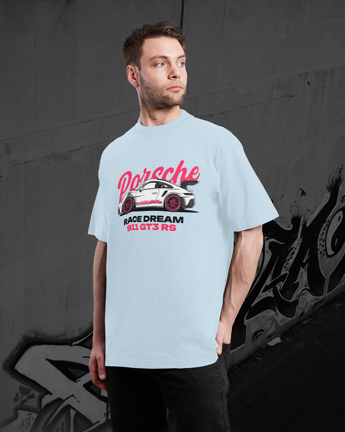 PORSCHE 911 GT3 RS - Oversized T-Shirt