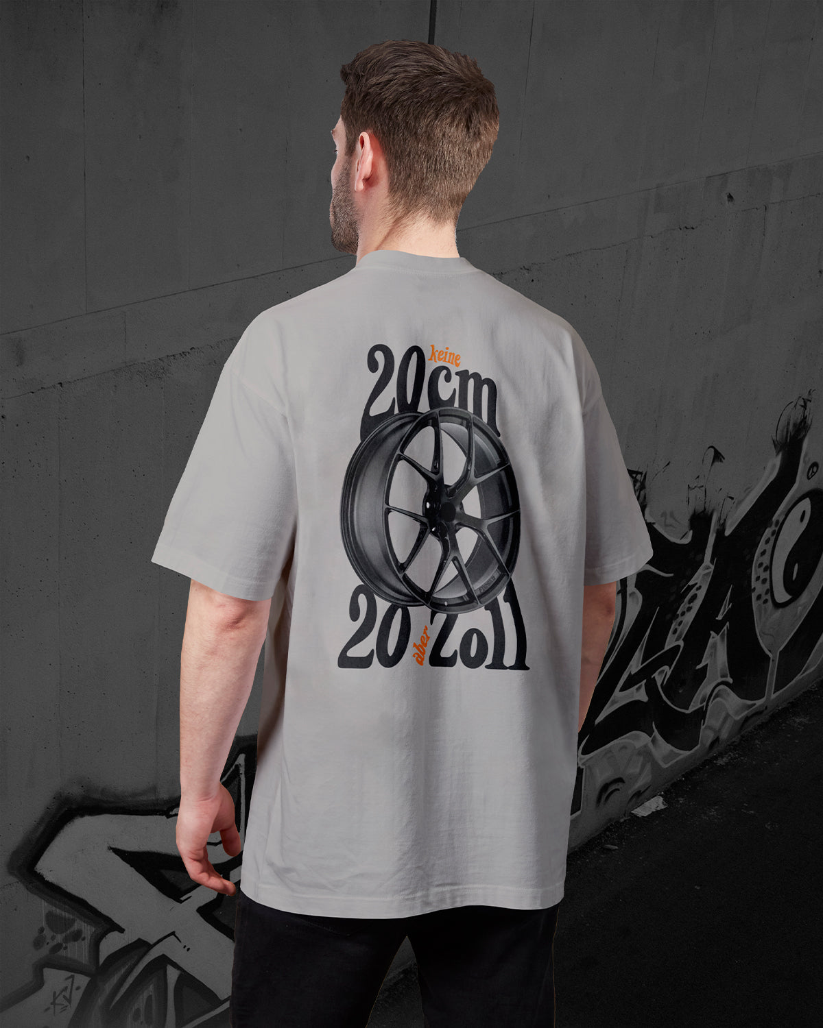 KEINE 20CM ABER 20 ZOLL FELGEN - Oversized T-Shirt