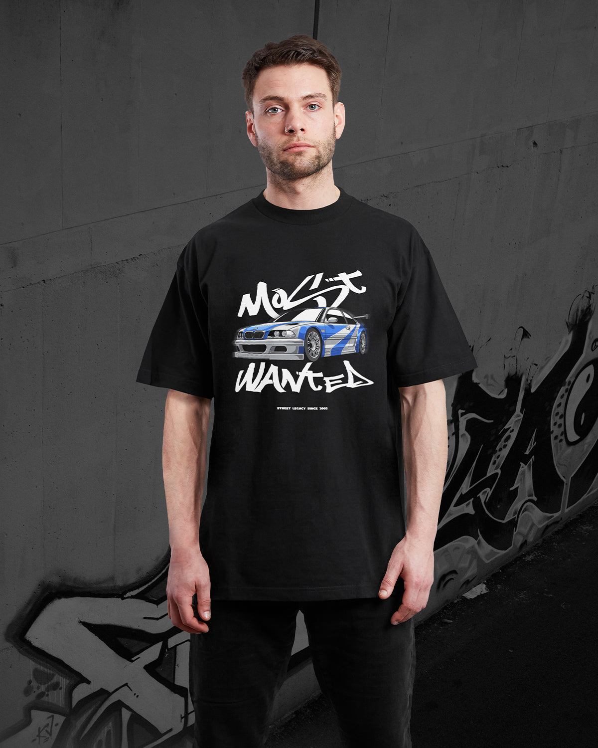 NEED FOR SPEED MOST WANTED M3 - Oversized T-Shirt