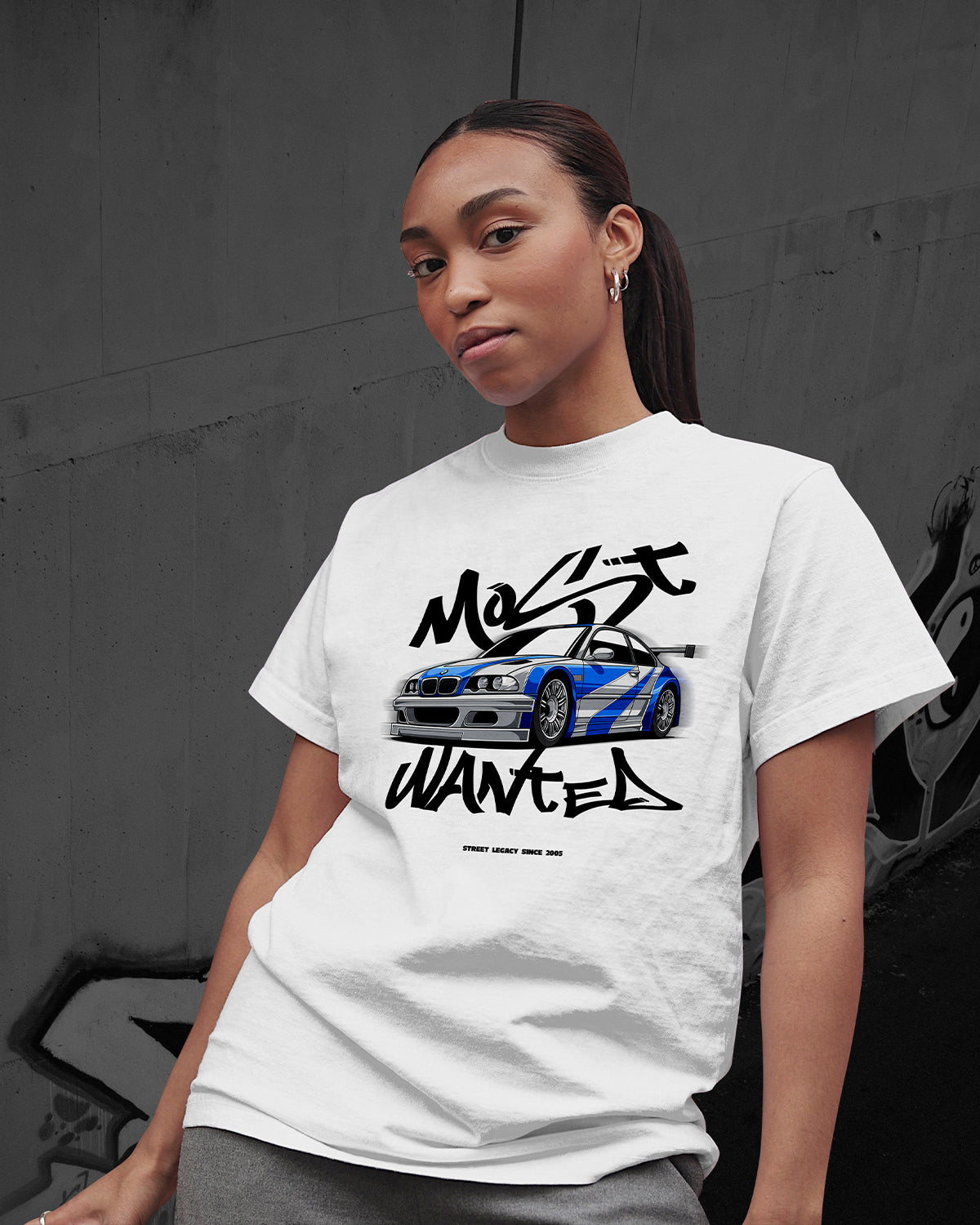 NEED FOR SPEED MOST WANTED M3 - Oversized T-Shirt