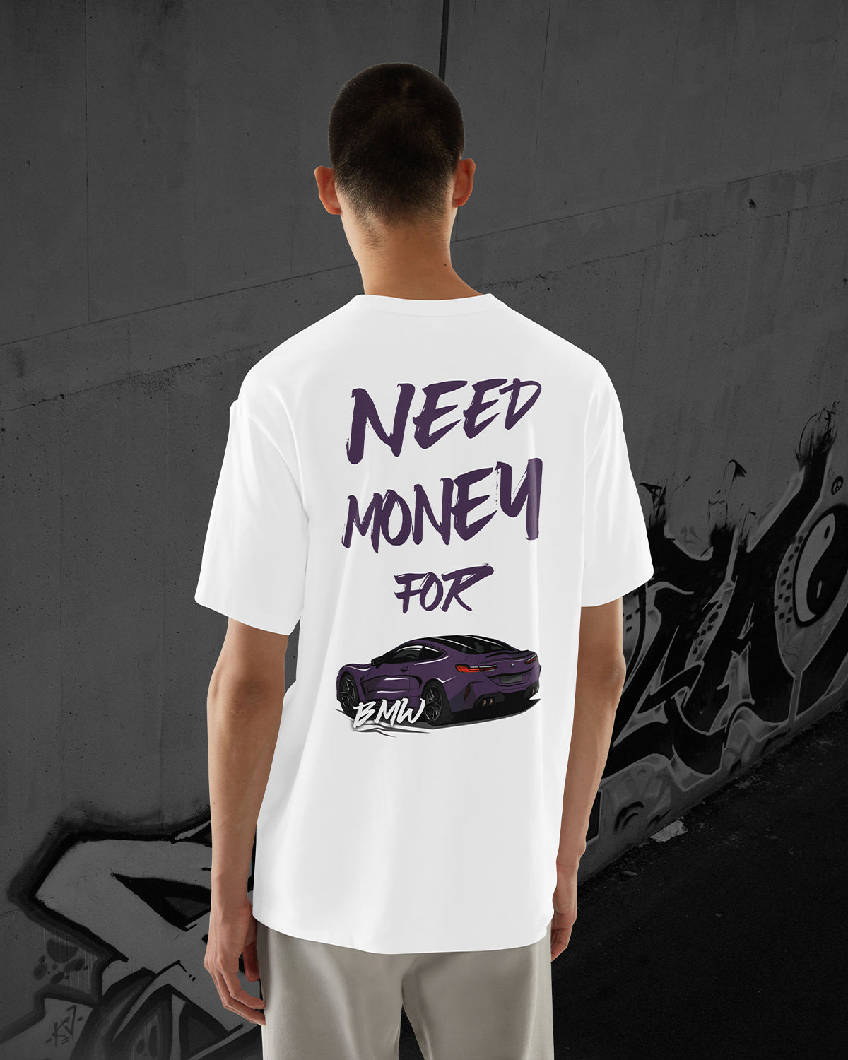 NEED MONEY FOR M8 - Oversized T-Shirt