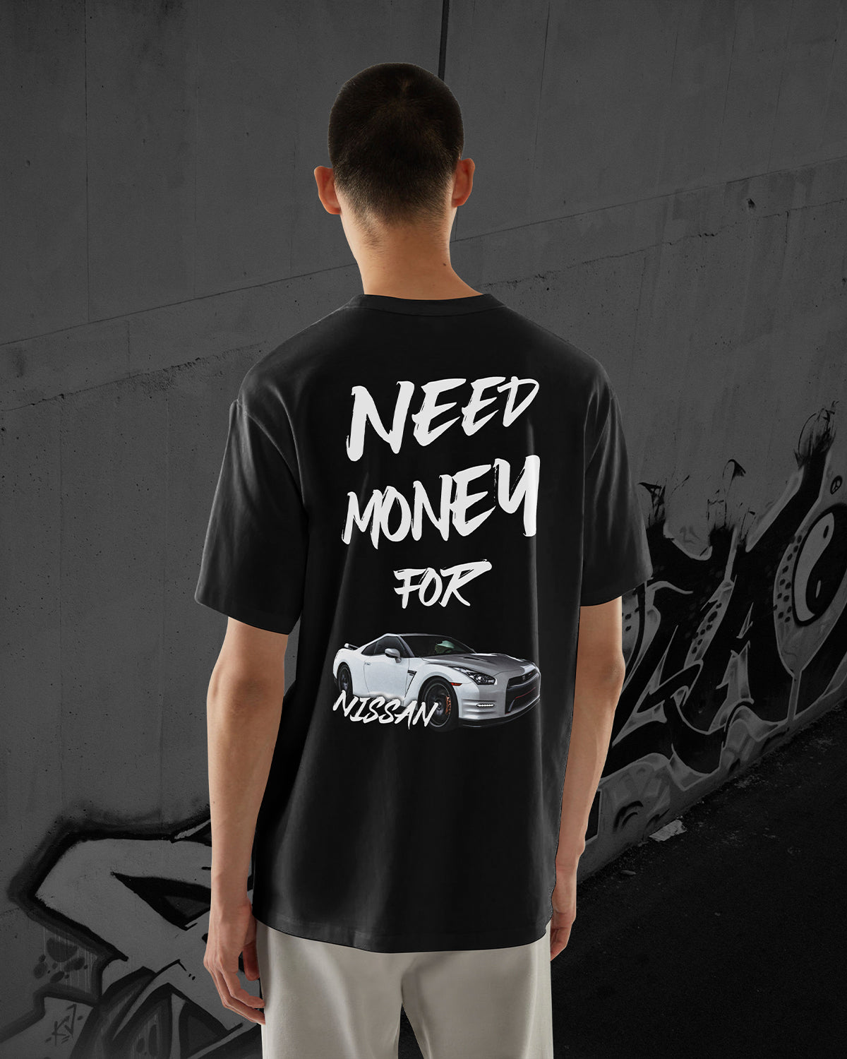 NEED MONEY FOR NISSAN GT-R - Oversized T-Shirt