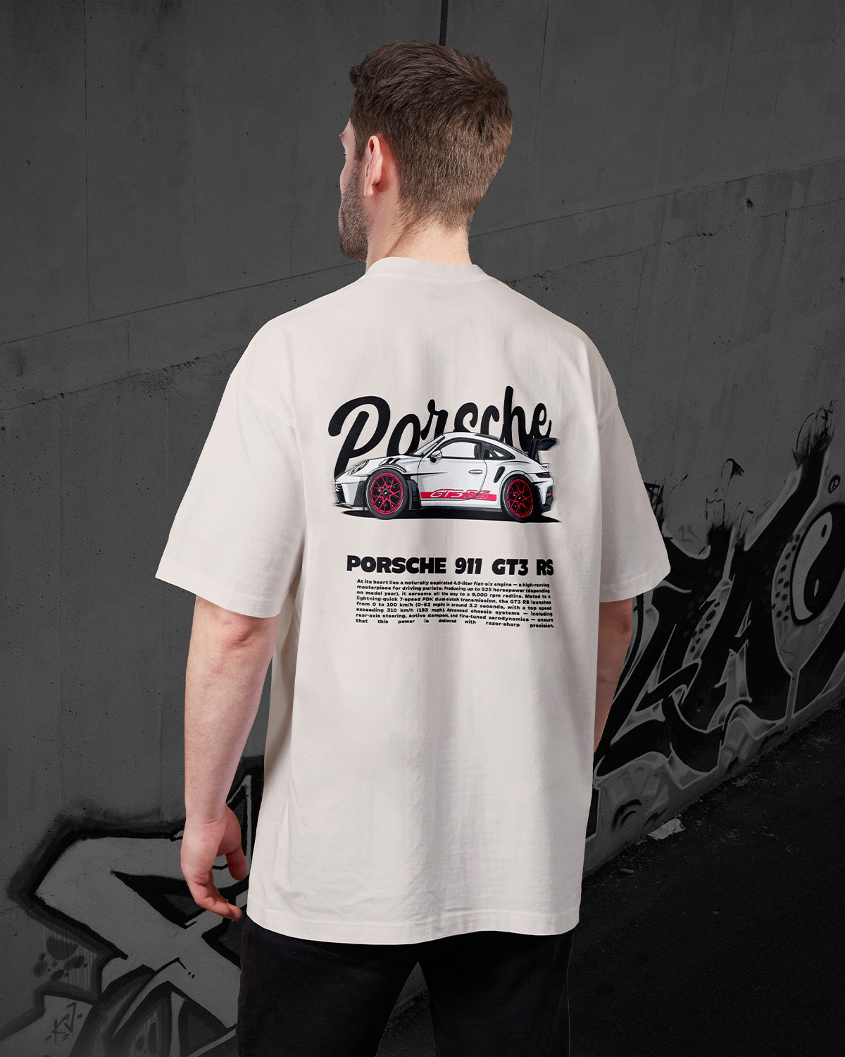 PORSCHE 911 GT3 RS CLASSIC - Oversized T-Shirt