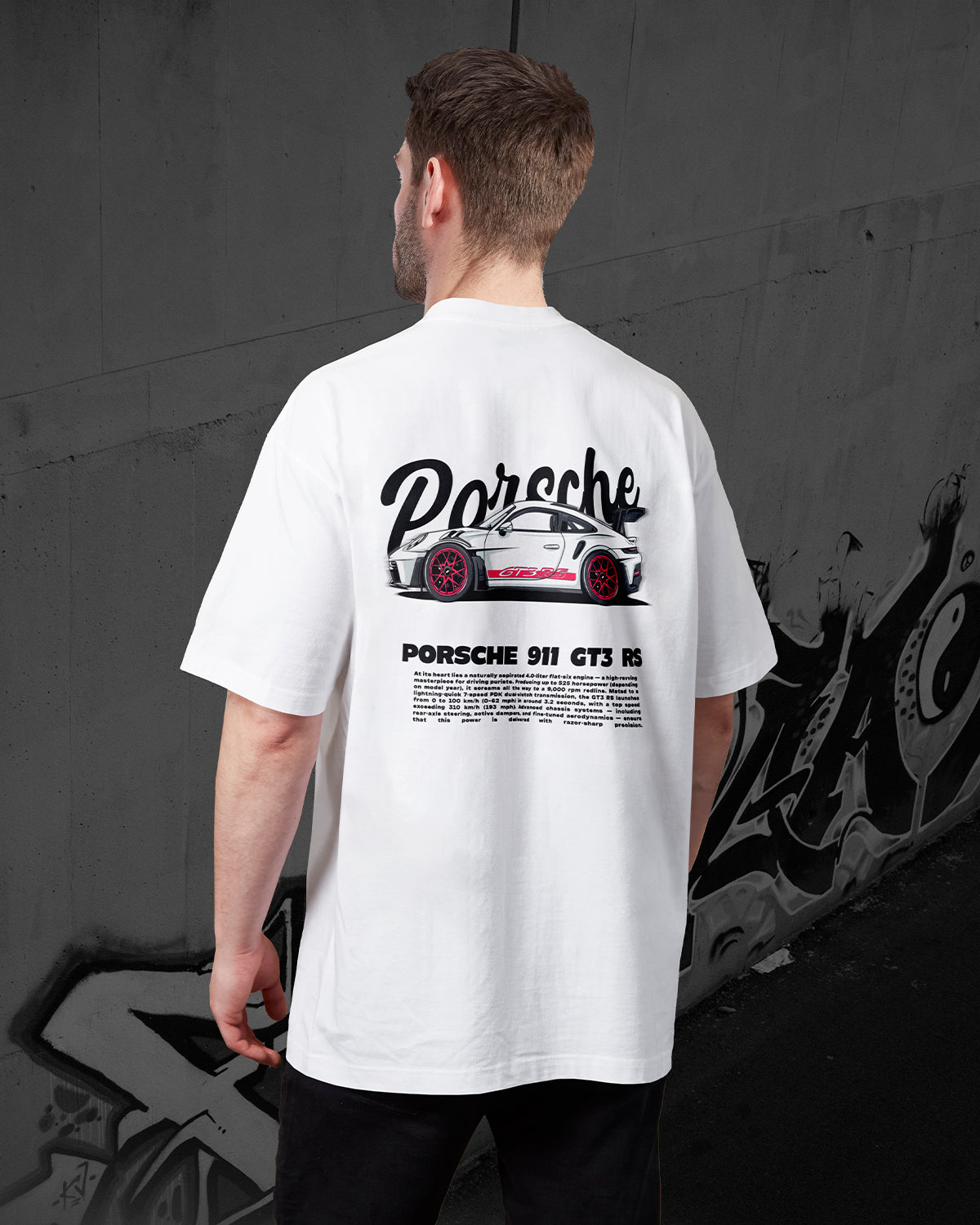 PORSCHE 911 GT3 RS CLASSIC - Oversized T-Shirt