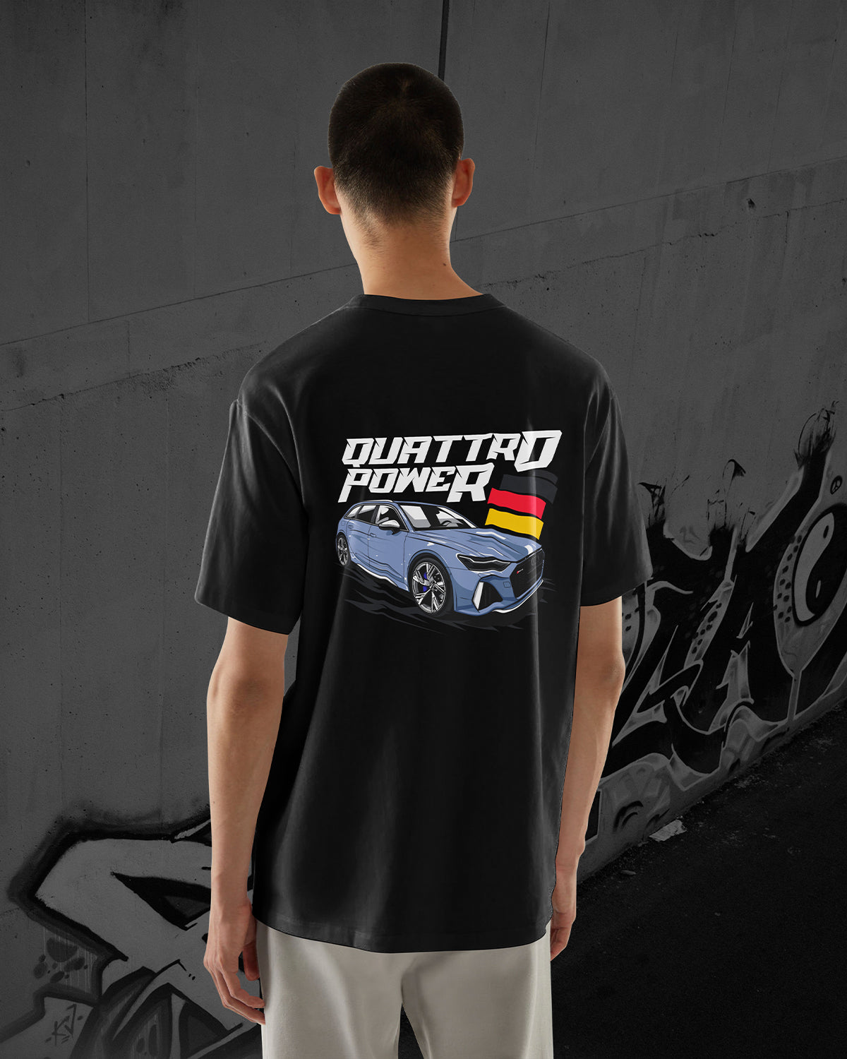 AUDI RS6 QUATTRO POWER - Oversized T-Shirt