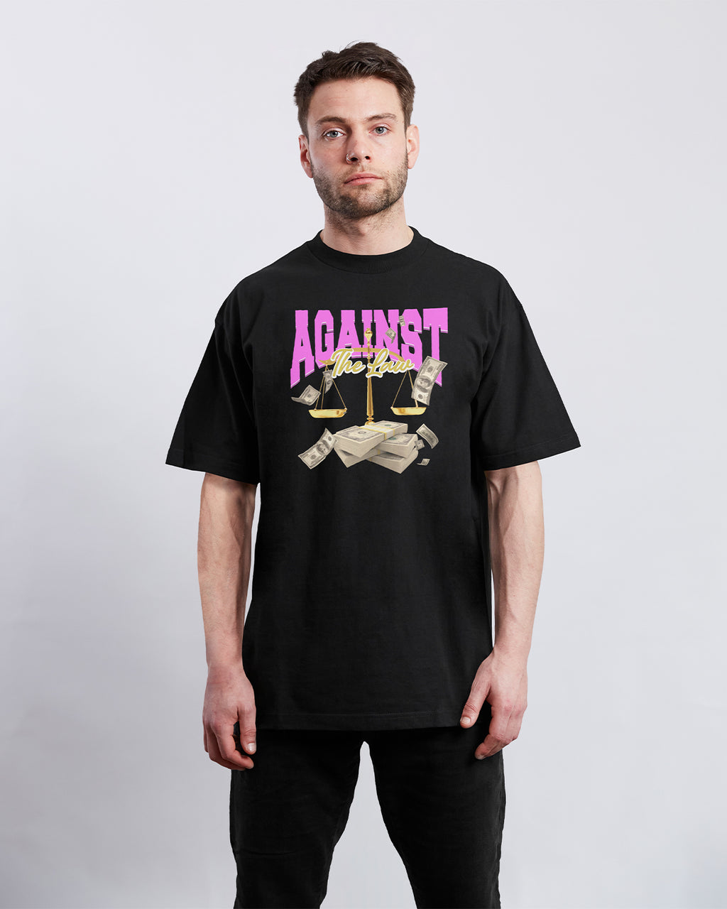 AGAINST THE LAW Oversized T-Shirt