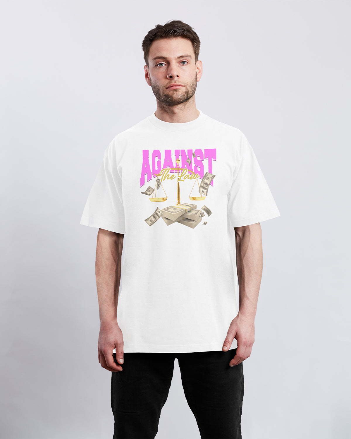AGAINST THE LAW Oversized T-Shirt