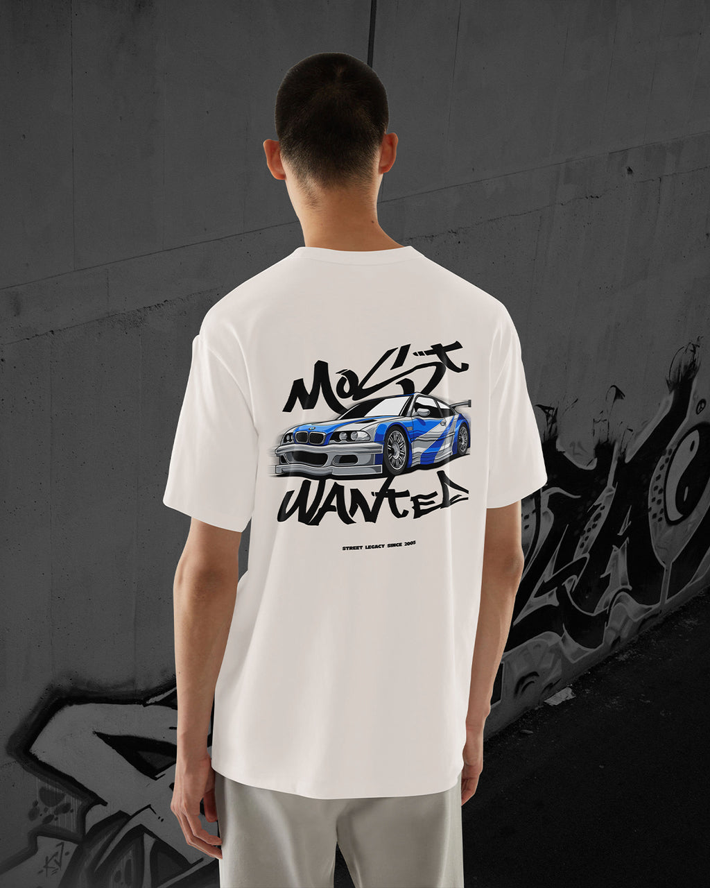 NEED FOR SPEED MOST WANTED M3 - Oversized T-Shirt
