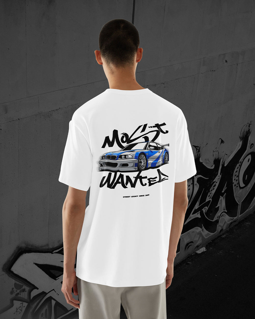 NEED FOR SPEED MOST WANTED M3 - Oversized T-Shirt