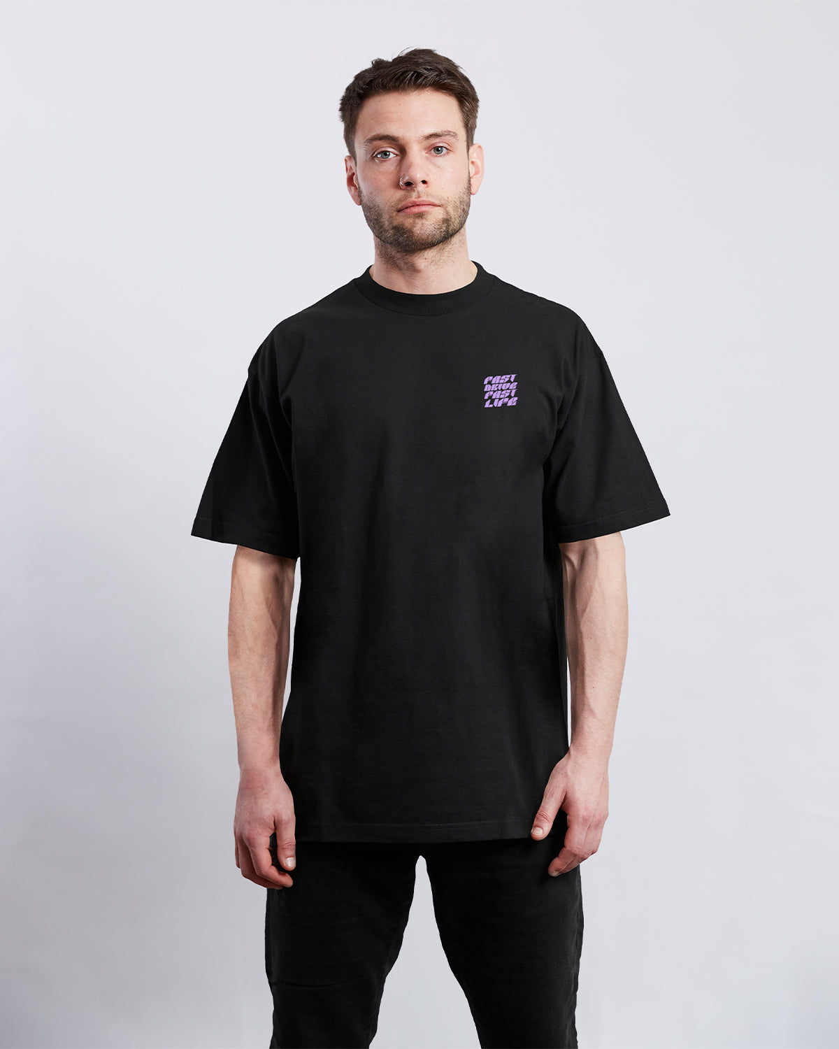 FAST DRIVE FAST LIFE Oversized T-Shirt