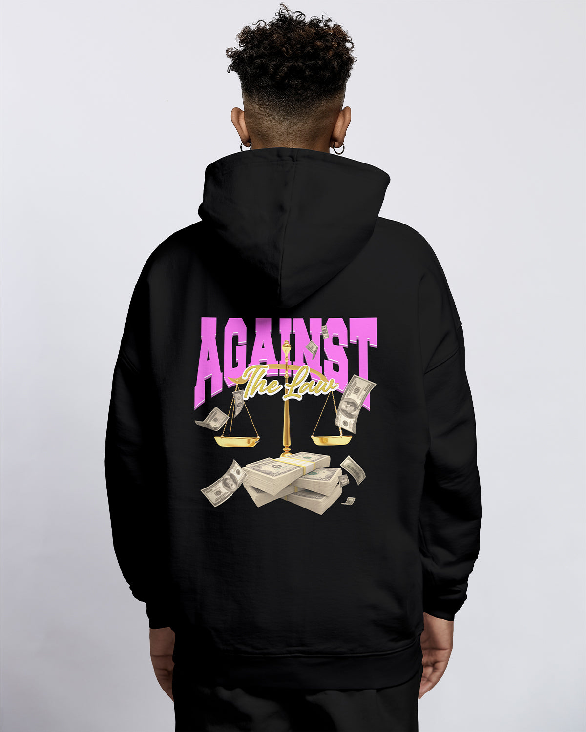 AGAINST THE LAW Oversized Hoodie
