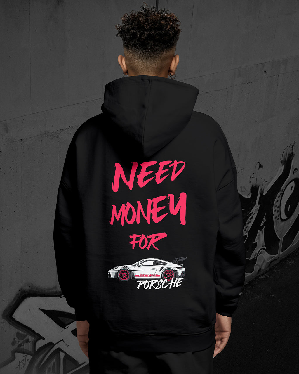 Need Money For Porsche GT3 RS Oversized Hoodie