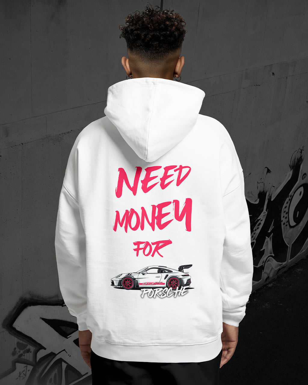 Need Money For Porsche GT3 RS Oversized Hoodie