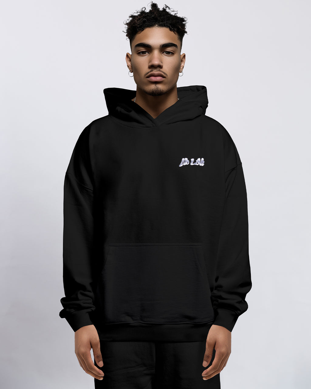 No Love Oversized Hoodie