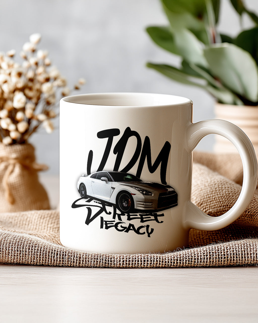 JDM STREET LEGACY NISSAN GT-R R35- Kaffeetasse