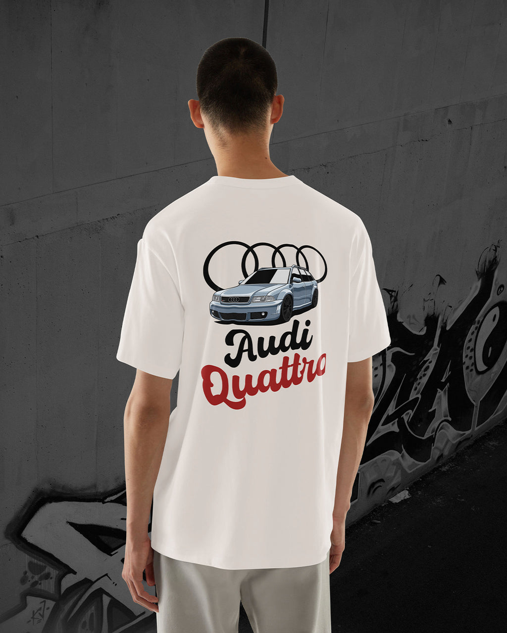 AUDI RS4 B5 QUATTRO - Oversized T-Shirt
