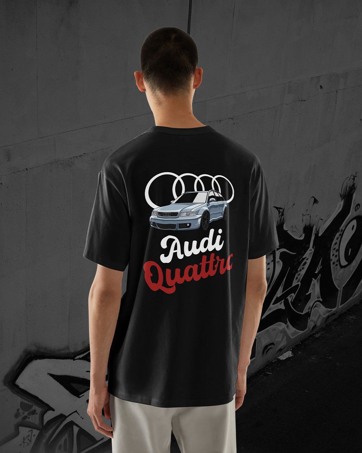 AUDI RS4 B5 QUATTRO - Oversized T-Shirt