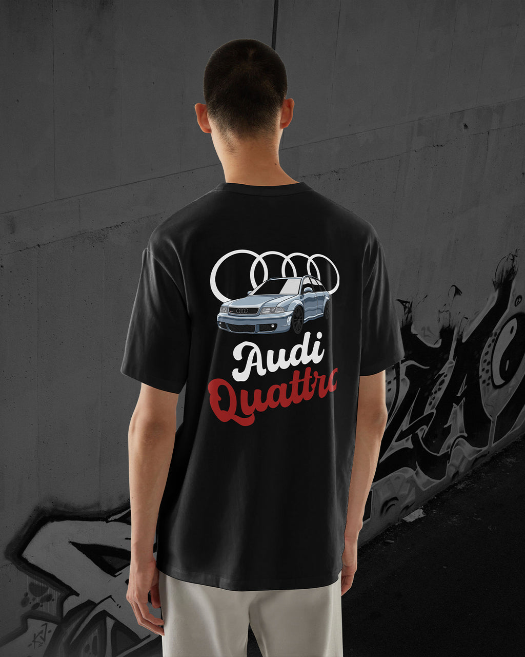 AUDI RS4 B5 QUATTRO - Oversized T-Shirt