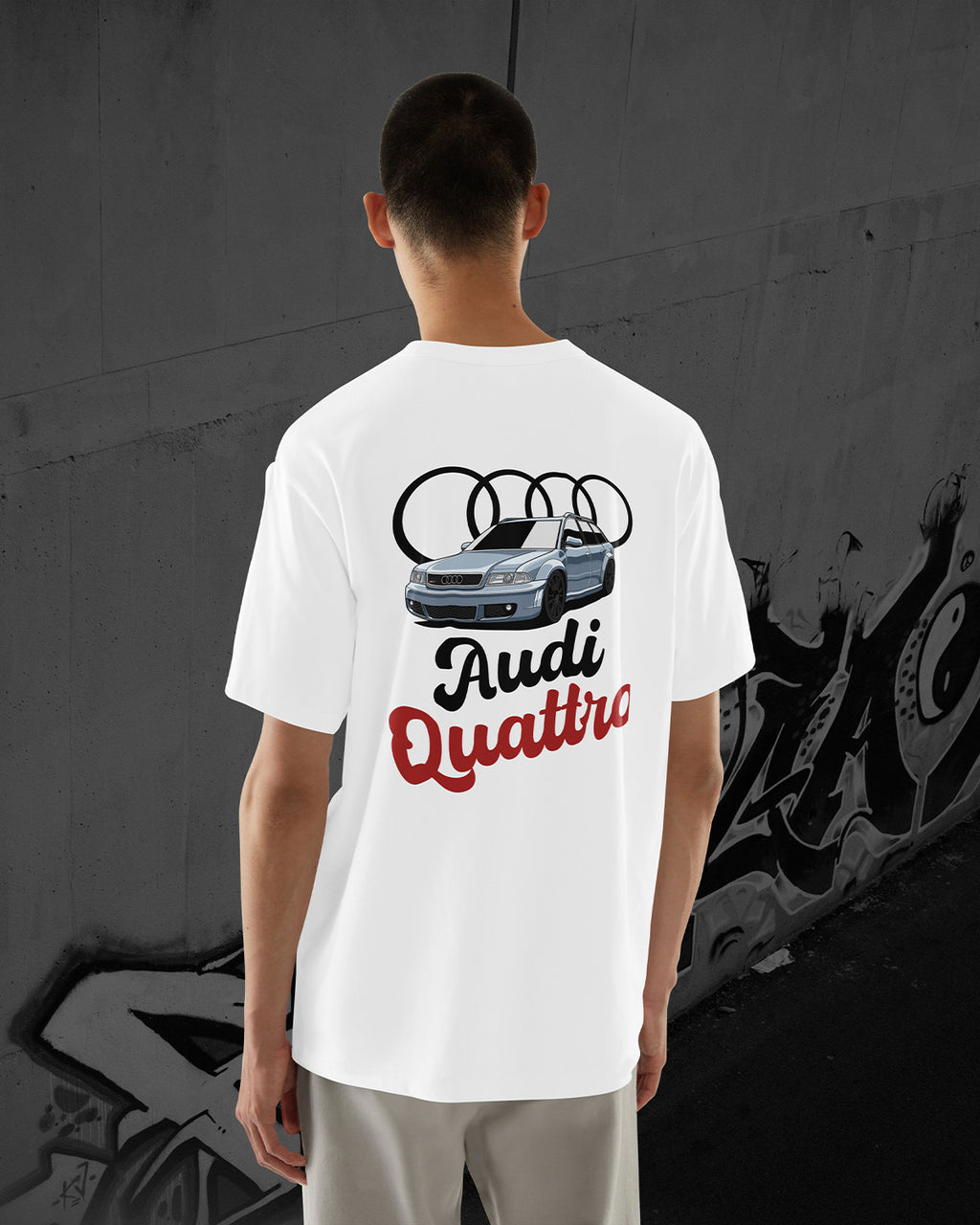 AUDI RS4 B5 QUATTRO - Oversized T-Shirt
