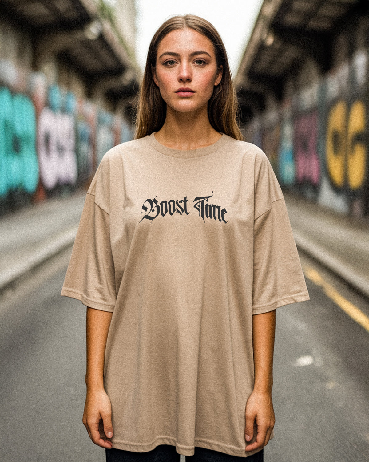 BOOST TIME - Oversized T-Shirt