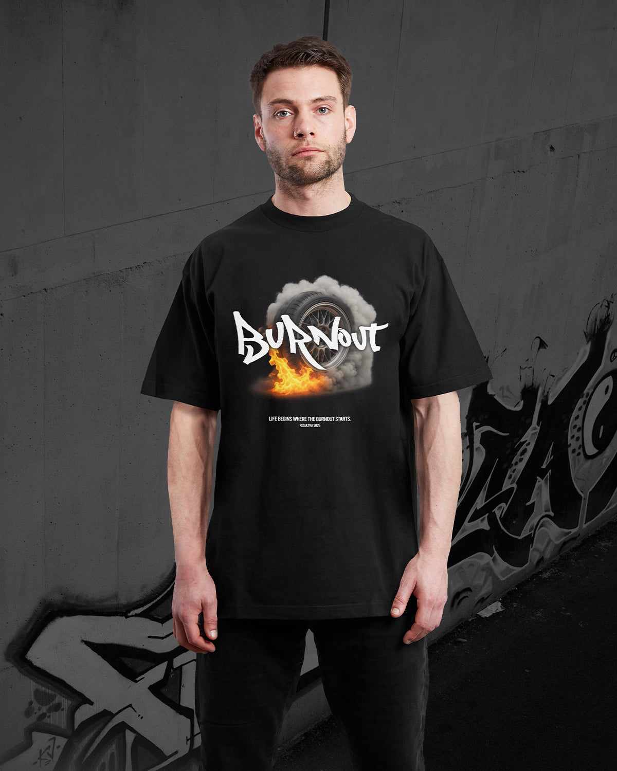 BURNOUT - Oversized T-Shirt