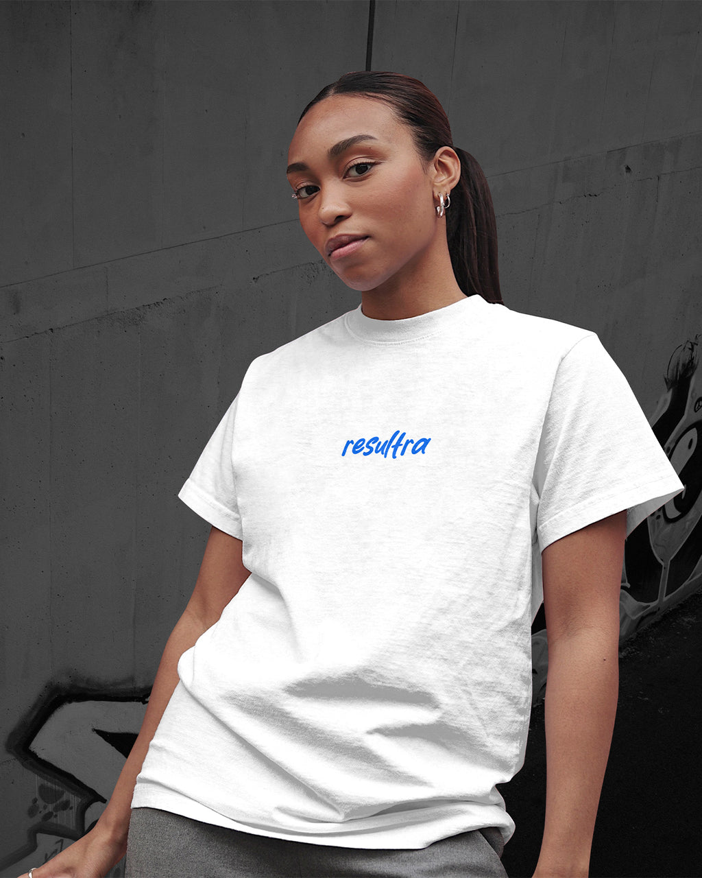 RESULTRA ICH STEH' AUF DREIER - Oversized T-Shirt