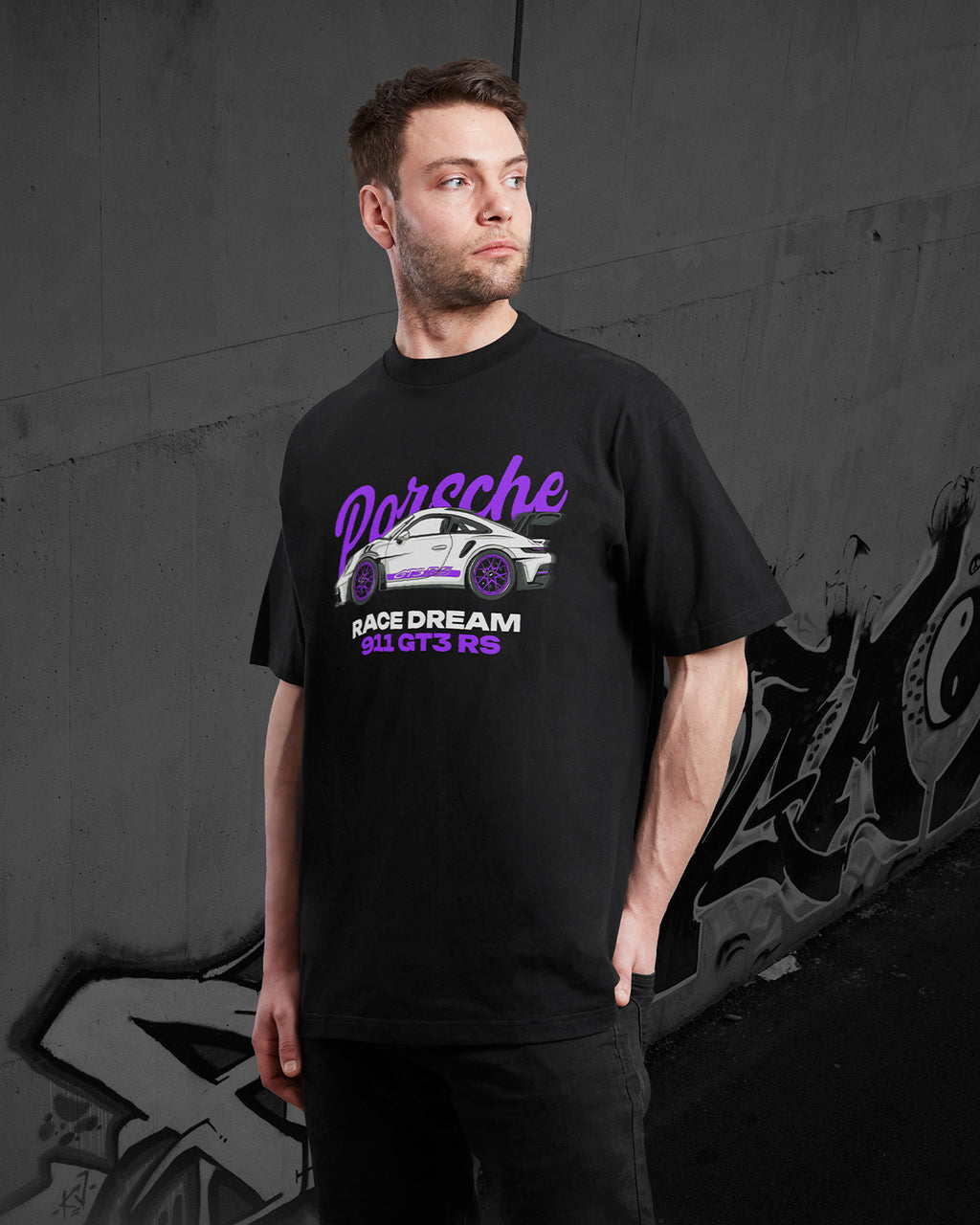 PORSCHE 911 GT3 RS - Oversized T-Shirt