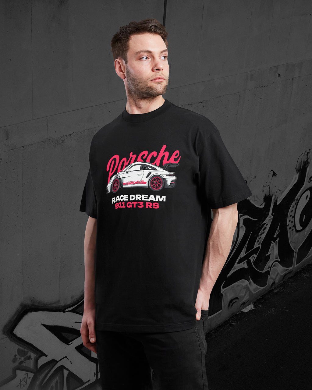 PORSCHE 911 GT3 RS - Oversized T-Shirt