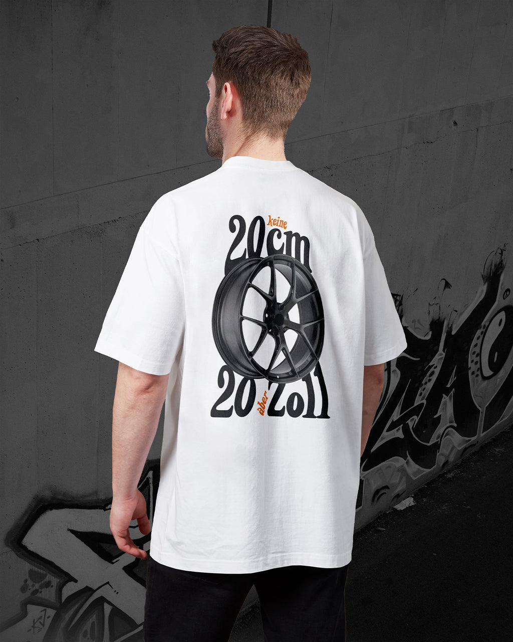 KEINE 20CM ABER 20 ZOLL FELGEN - Oversized T-Shirt