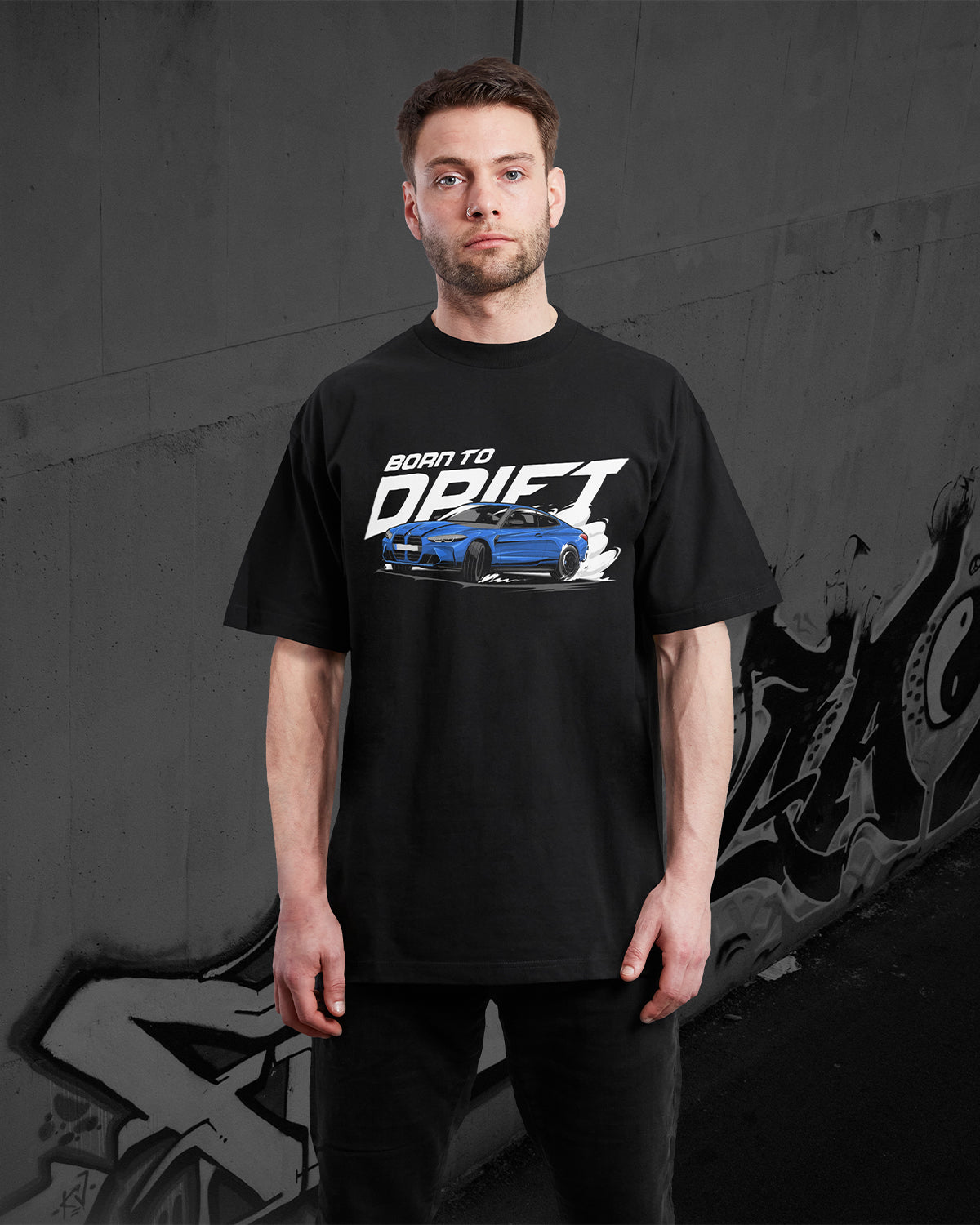 M4 BORN TO DRIFT - Oversized T-Shirt