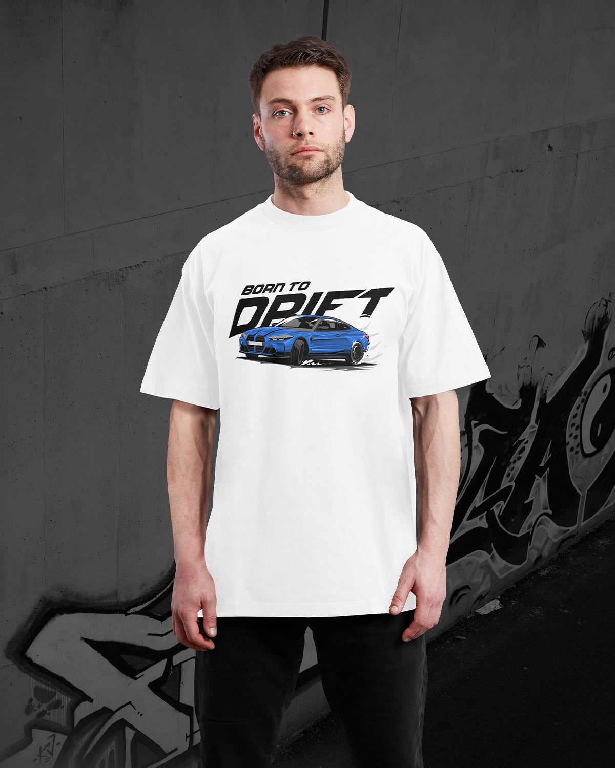 M4 BORN TO DRIFT - Oversized T-Shirt