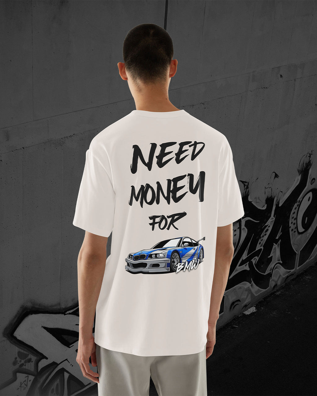 NEED MONEY FOR M3 GTR - Oversized T-Shirt