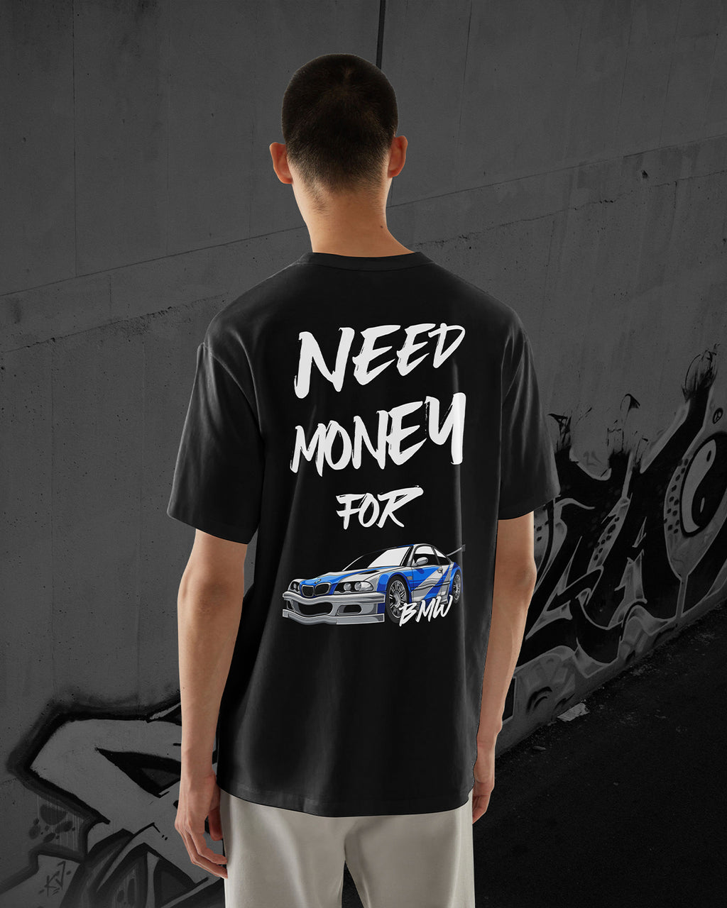 NEED MONEY FOR M3 GTR - Oversized T-Shirt