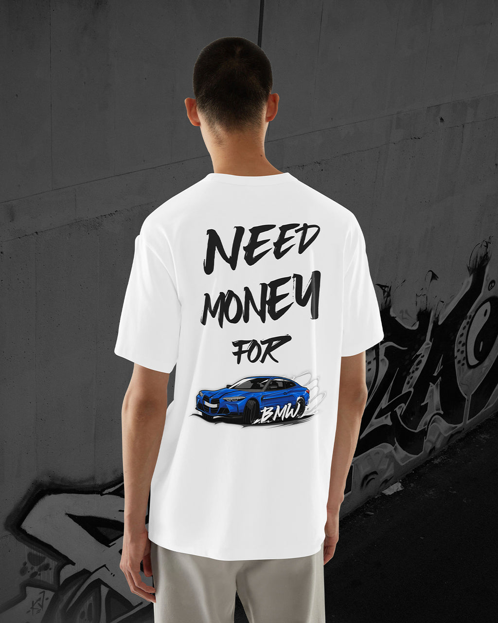 NEED MONEY FOR M4 - Oversized T-Shirt