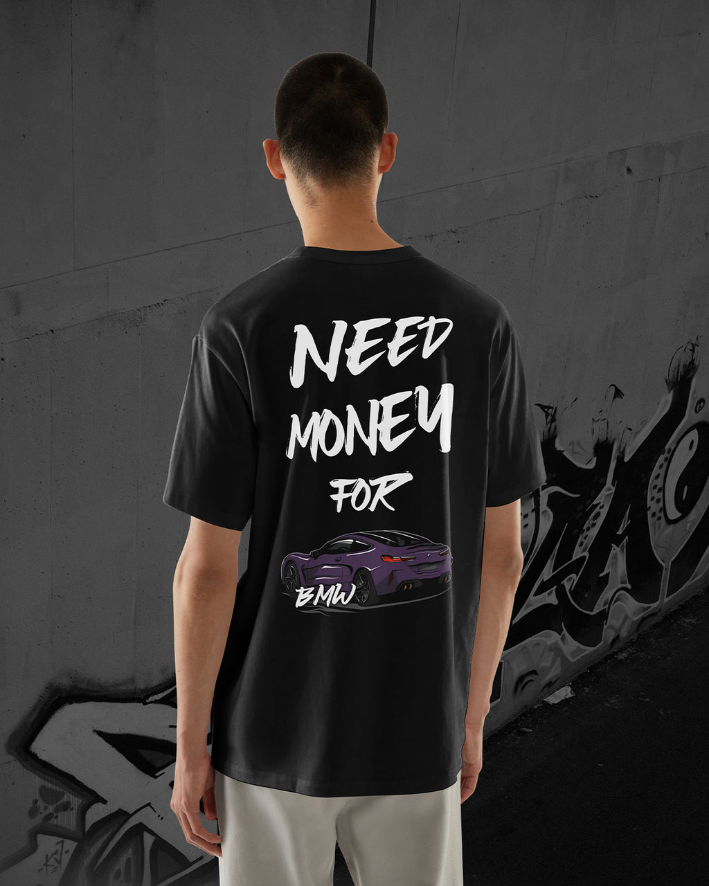 NEED MONEY FOR M8 - Oversized T-Shirt