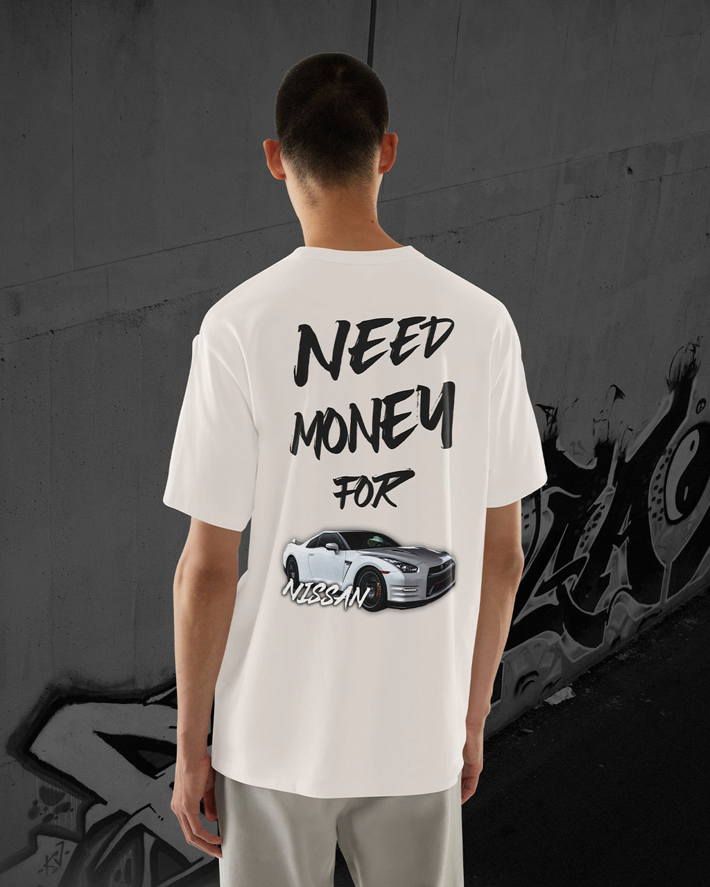 NEED MONEY FOR NISSAN GT-R - Oversized T-Shirt
