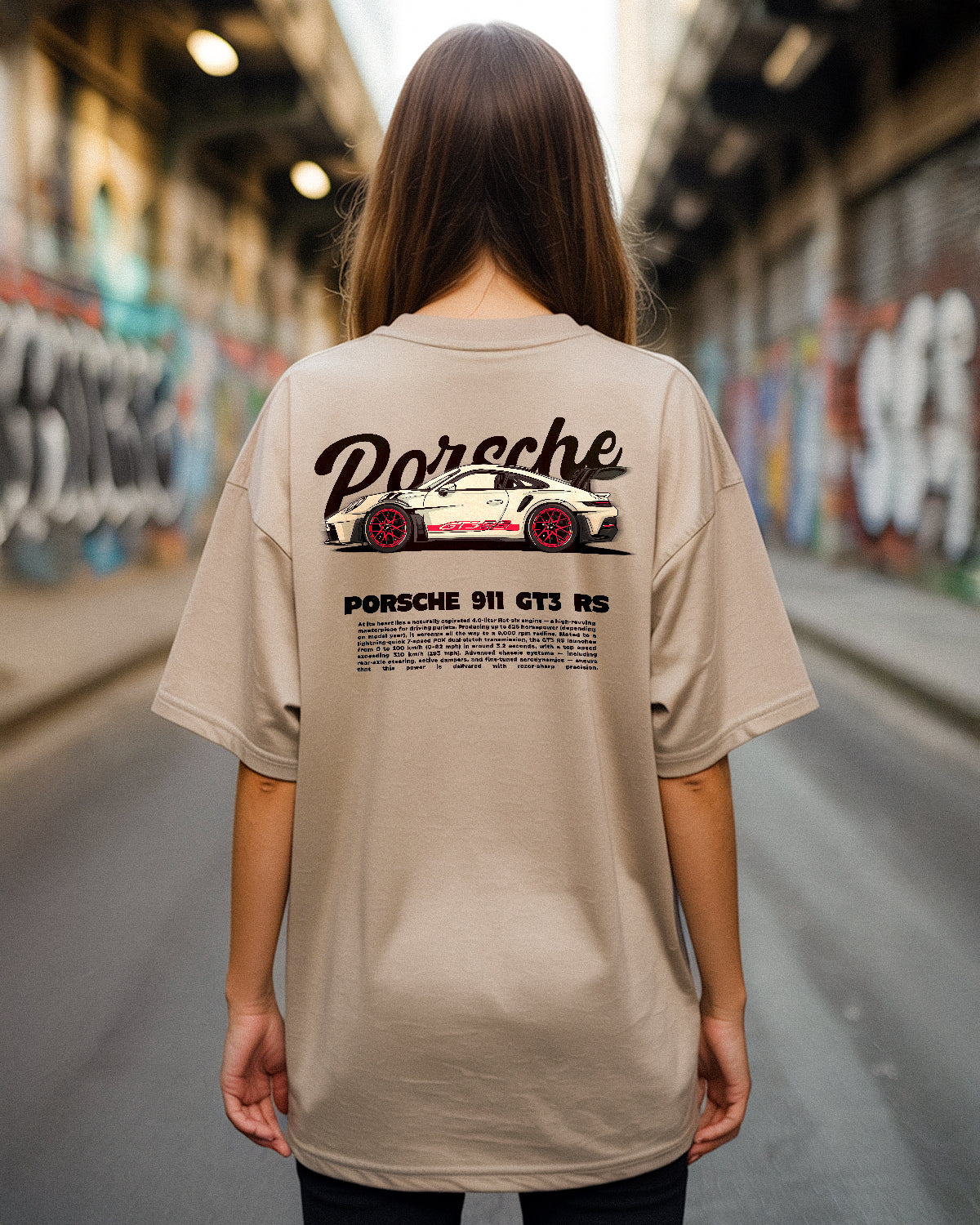 PORSCHE 911 GT3 RS CLASSIC - Oversized T-Shirt