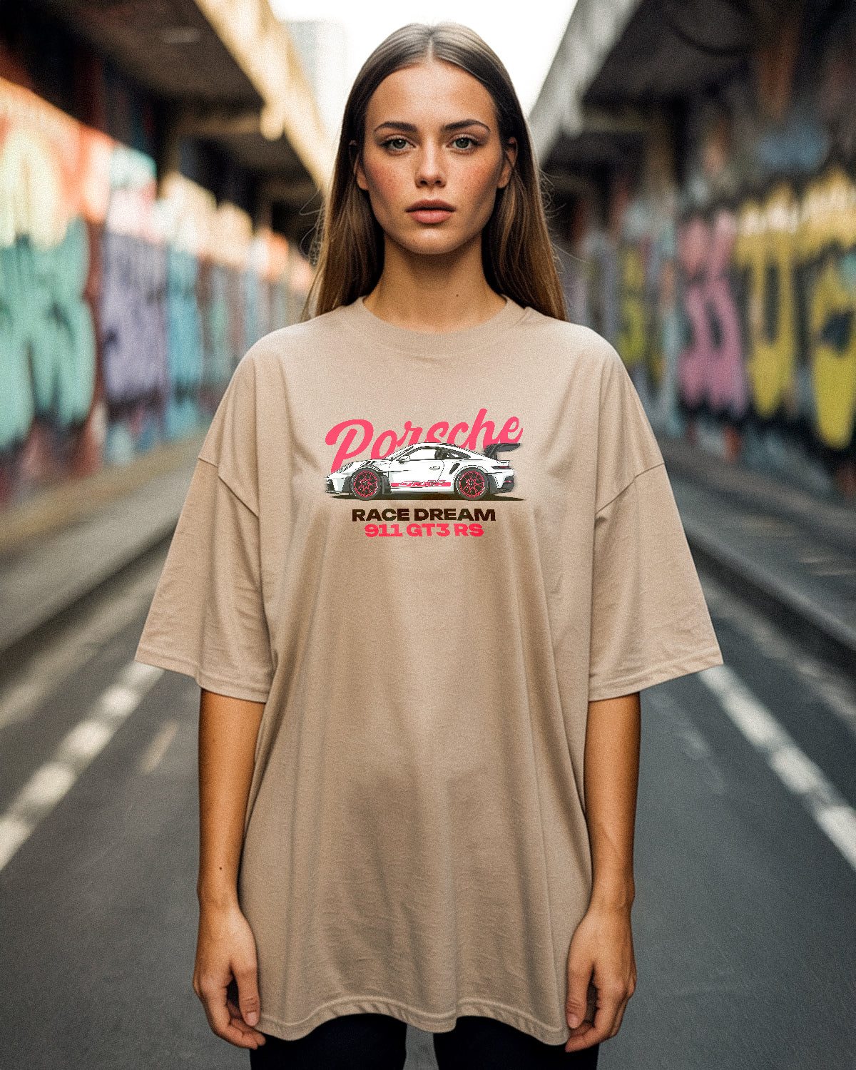 PORSCHE 911 GT3 RS - Oversized T-Shirt