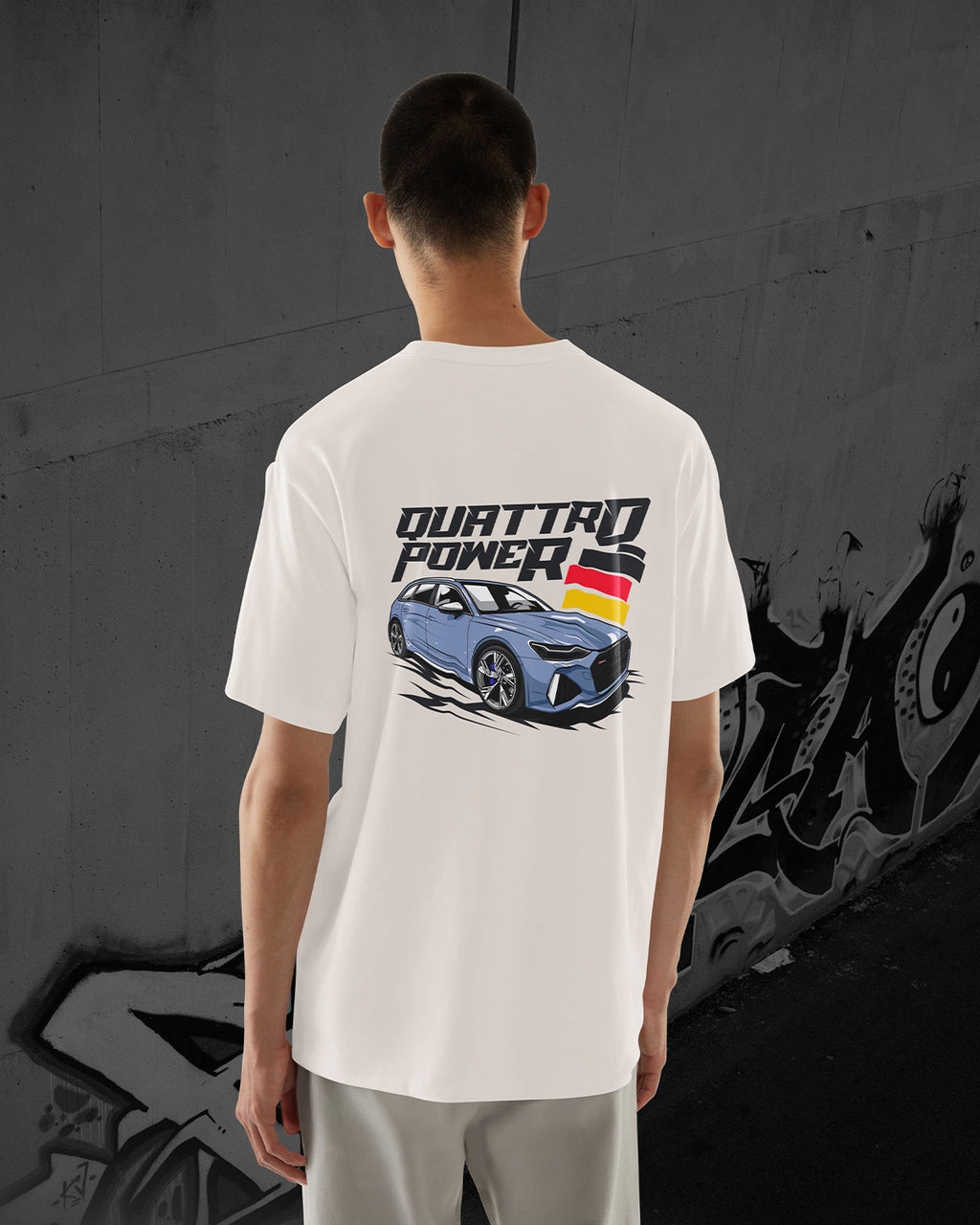 AUDI RS6 QUATTRO POWER - Oversized T-Shirt