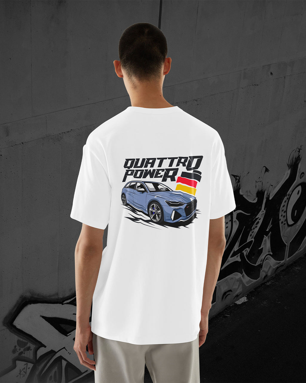 AUDI RS6 QUATTRO POWER - Oversized T-Shirt