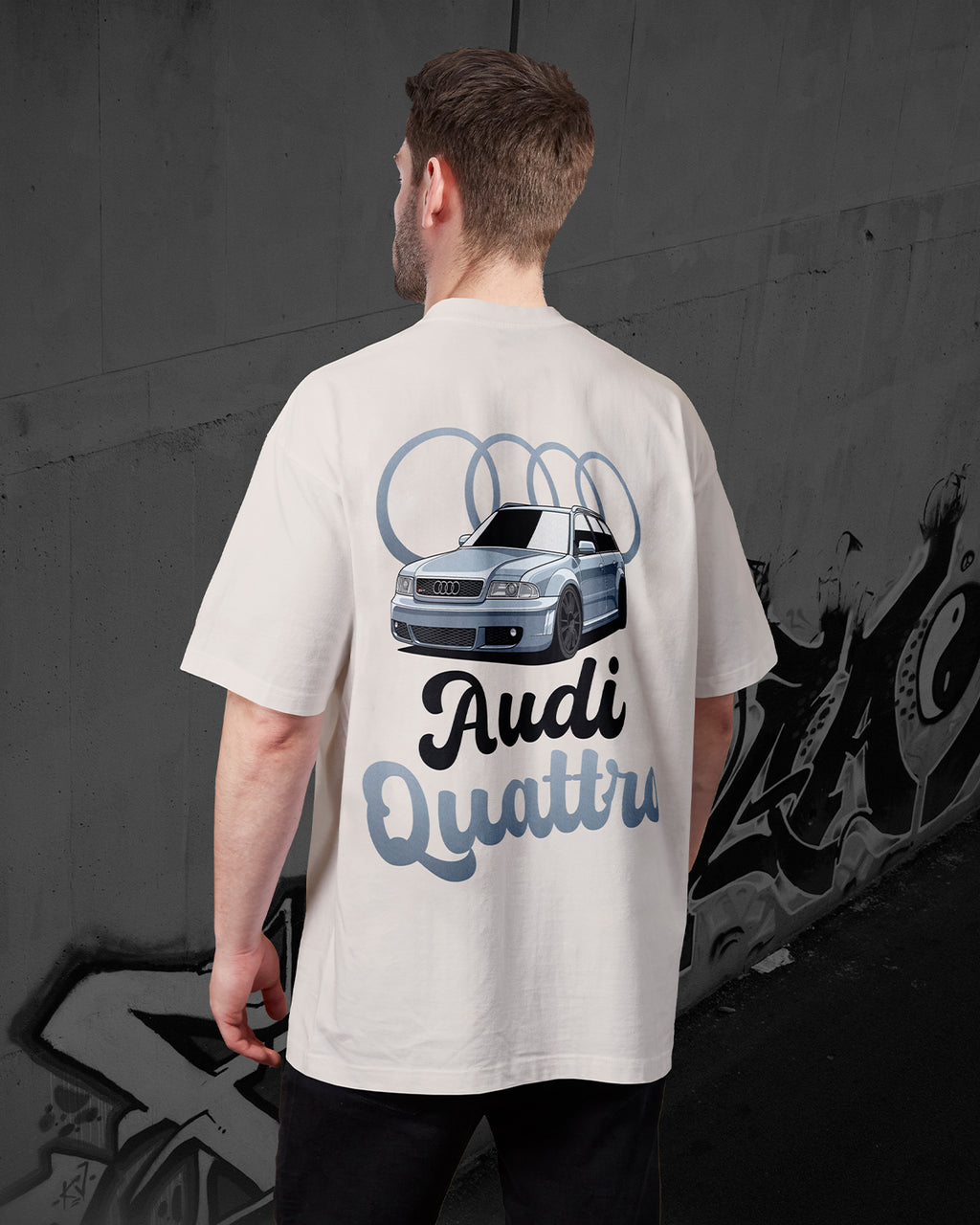 AUDI RS4 B5 QUATTRO - Oversized T-Shirt