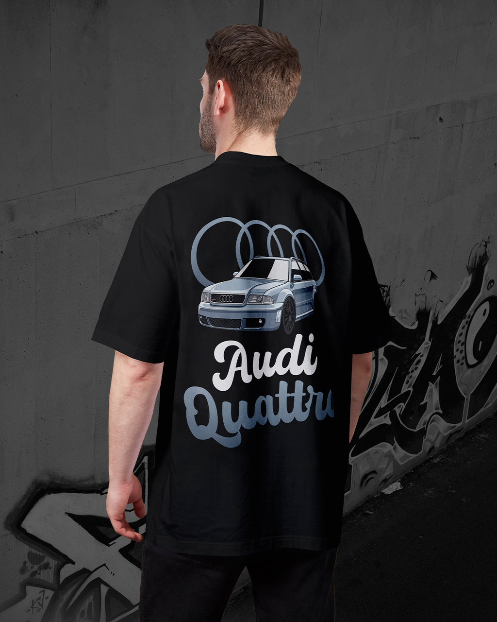 AUDI RS4 B5 QUATTRO - Oversized T-Shirt