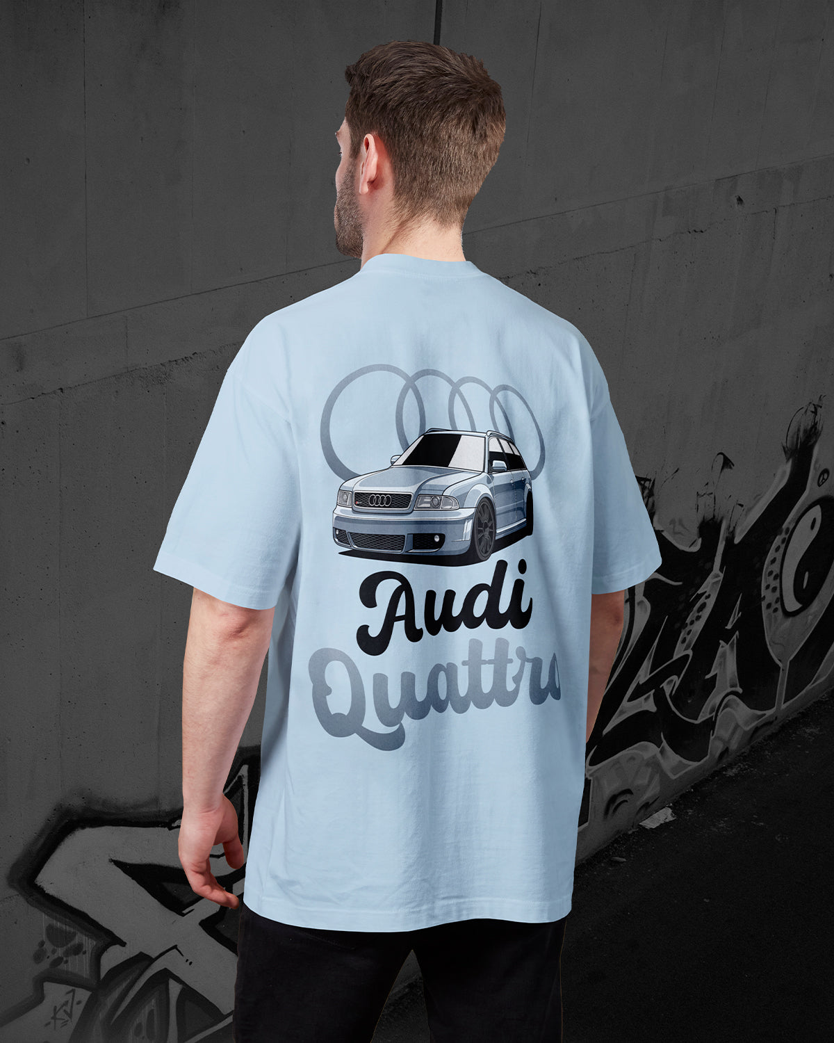 AUDI RS4 B5 QUATTRO - Oversized T-Shirt